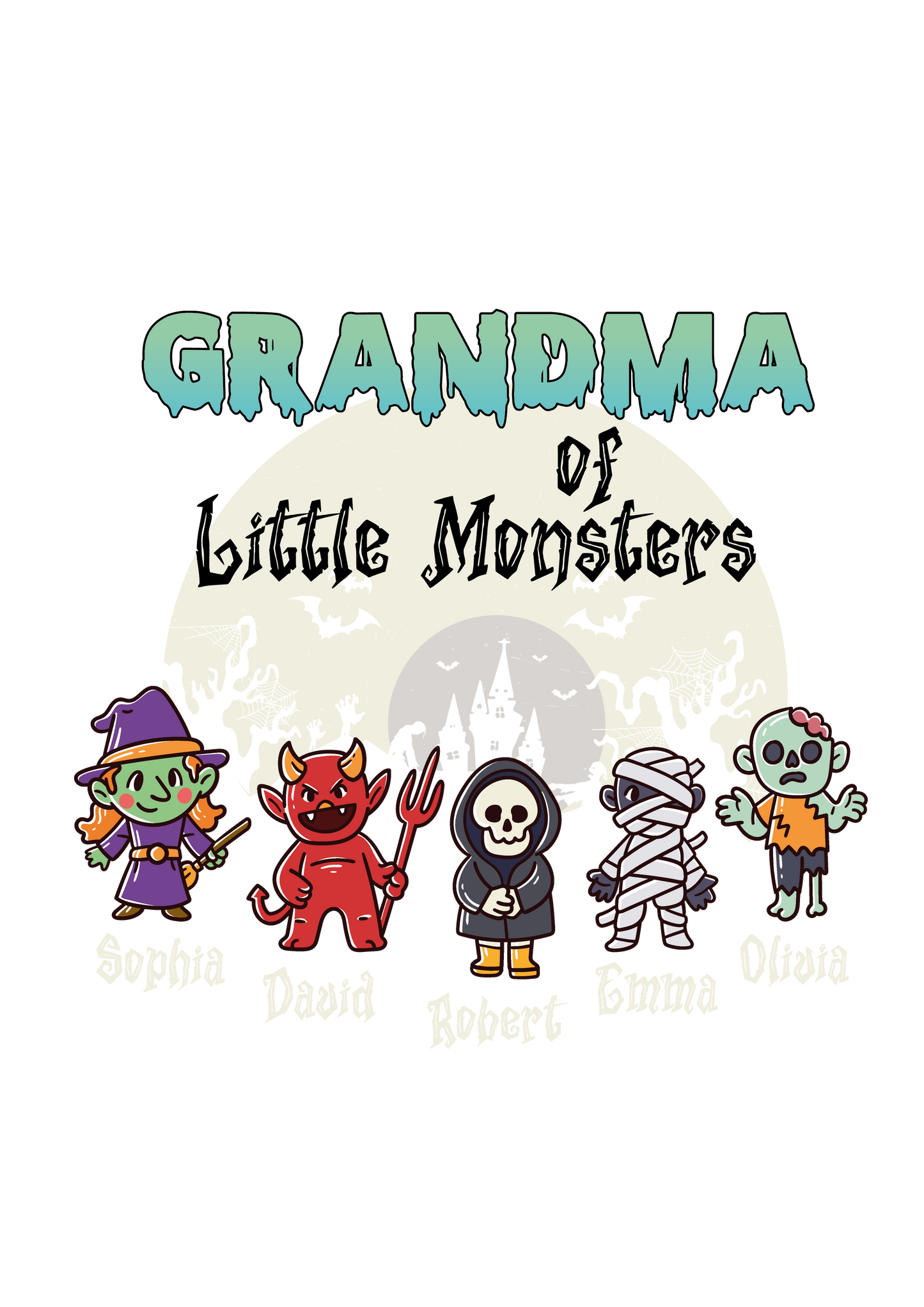 Halloween Monster Family