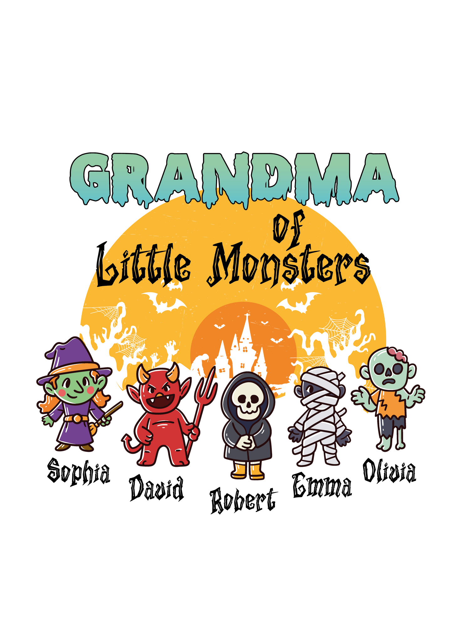 Halloween Monster Family