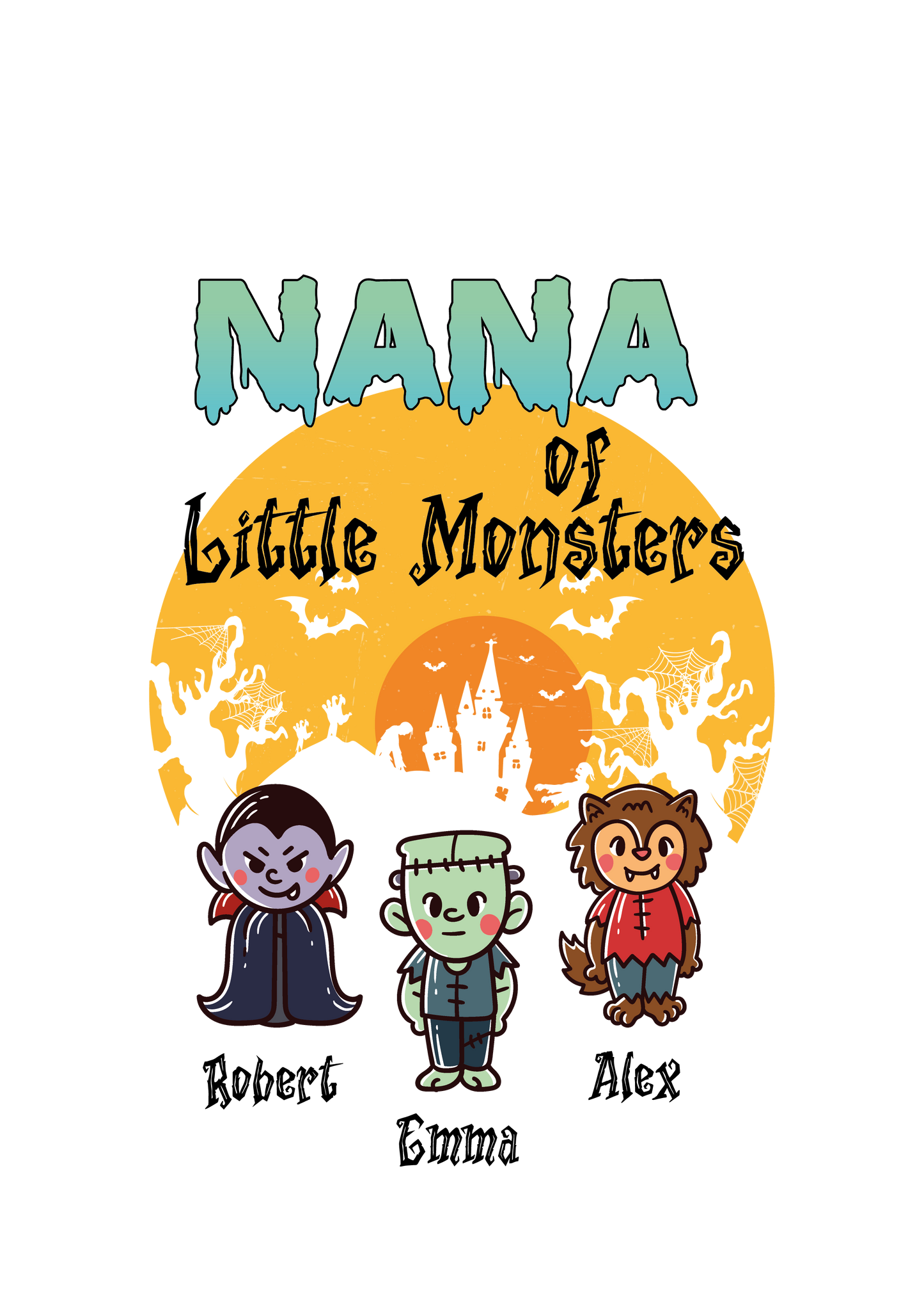Halloween Monster Family