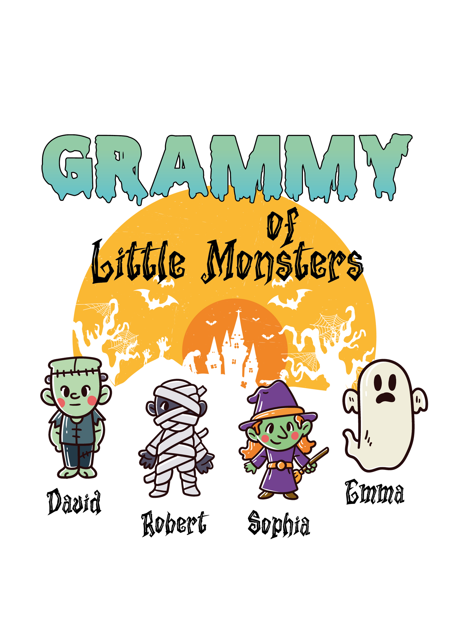 Halloween Monster Family