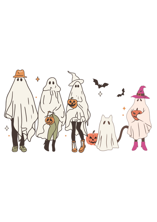 Halloween Family Ghost