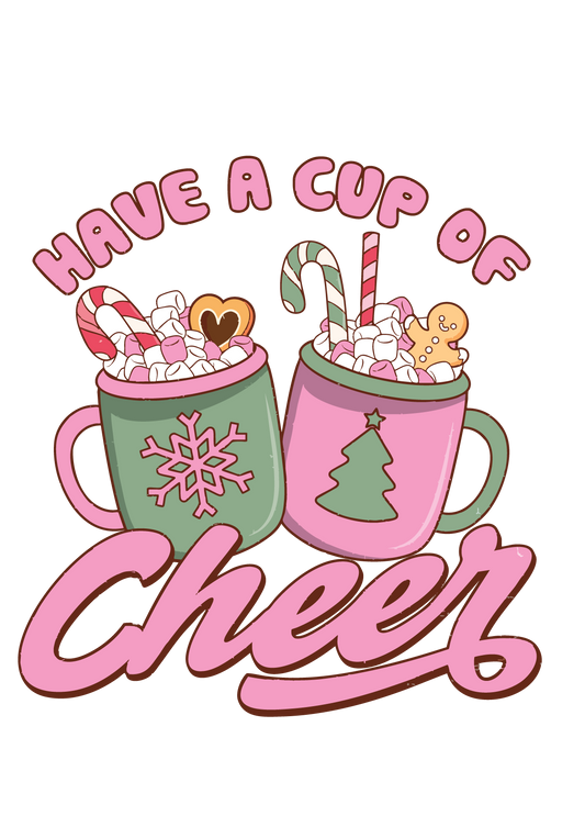 Pink Retro Christmas